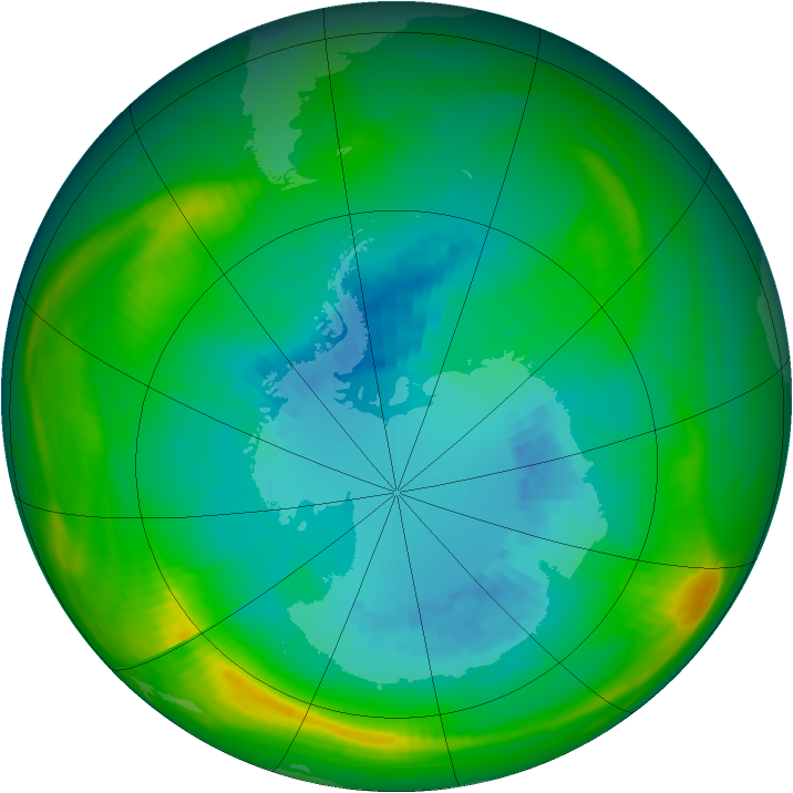 Ozone Map 1981-09-03